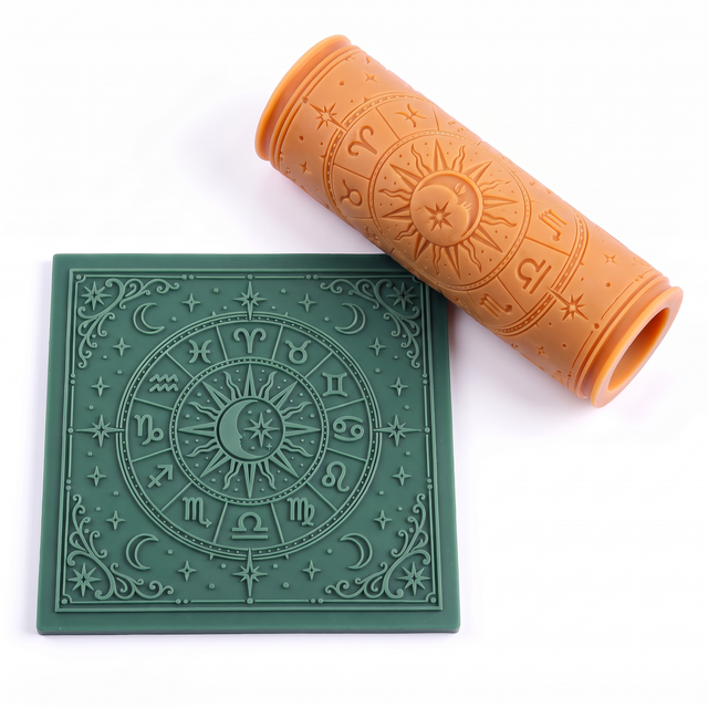 Zodiac Haritası Burçlar Doku Rulosu