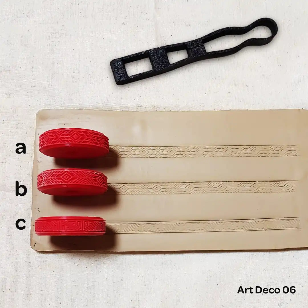 Art Deco 06 - Bordür Desen Rulosu