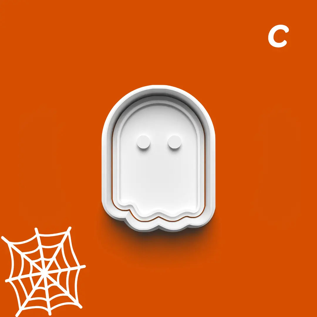 Halloween 03 - Kurabiye Kalıbı Damga ve Kesici Set