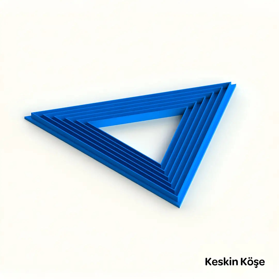Geometrik Kesici - Üçgen