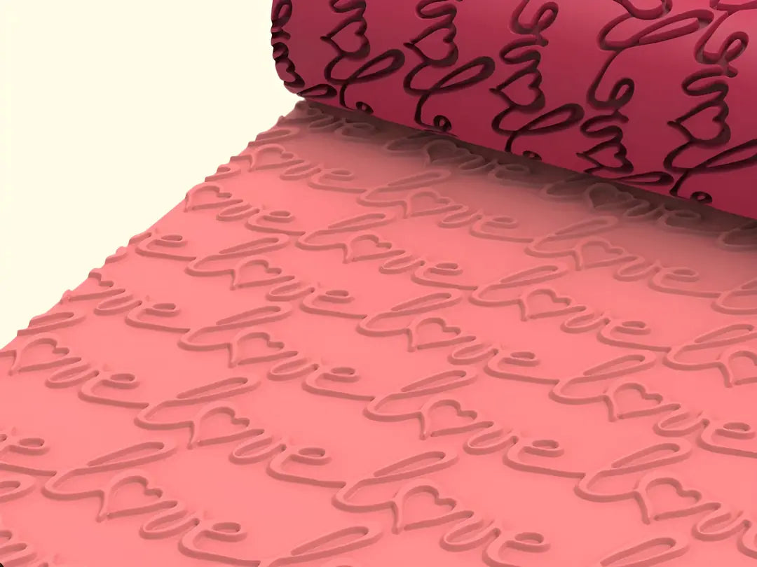 Sonsuz Love Yazı - Doku Rulosu