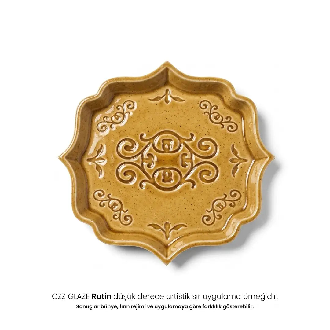 Desenli Tabak Kalıbı Seti 010