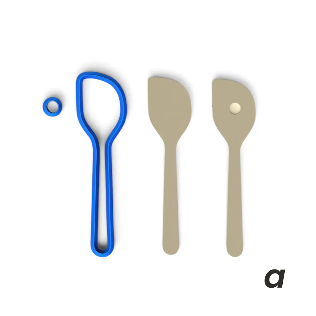 Spatula ve Kaşıklık Kalıp Seti 003