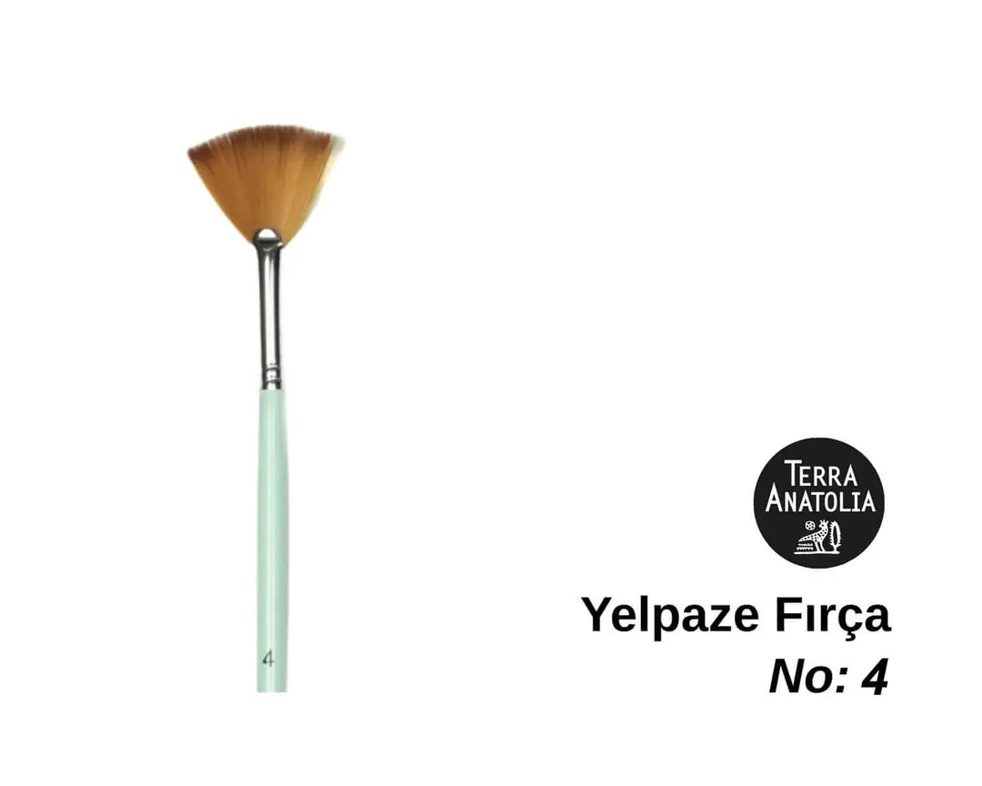 Yelpaze Fırça Seti (4 BOY FIRÇA)