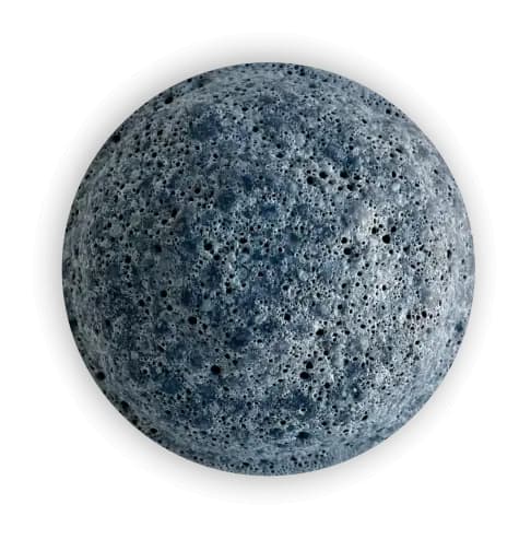 Krater Moon Yüksek Derece Artistik Sır