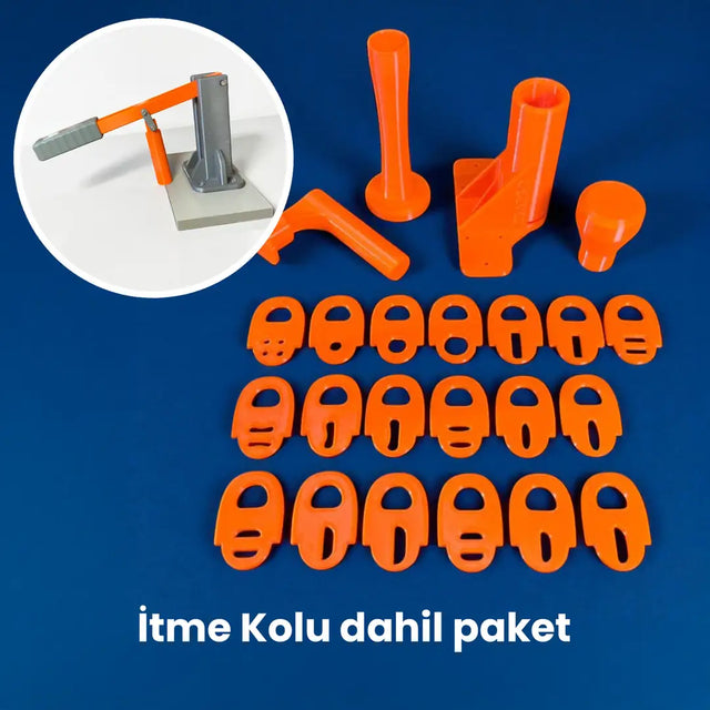 Çamur Pres Seti + İtme Kolu Paketi