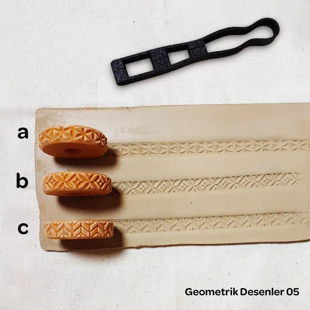 Geometrik Desenler 05 - Bordür Desen Rulosu