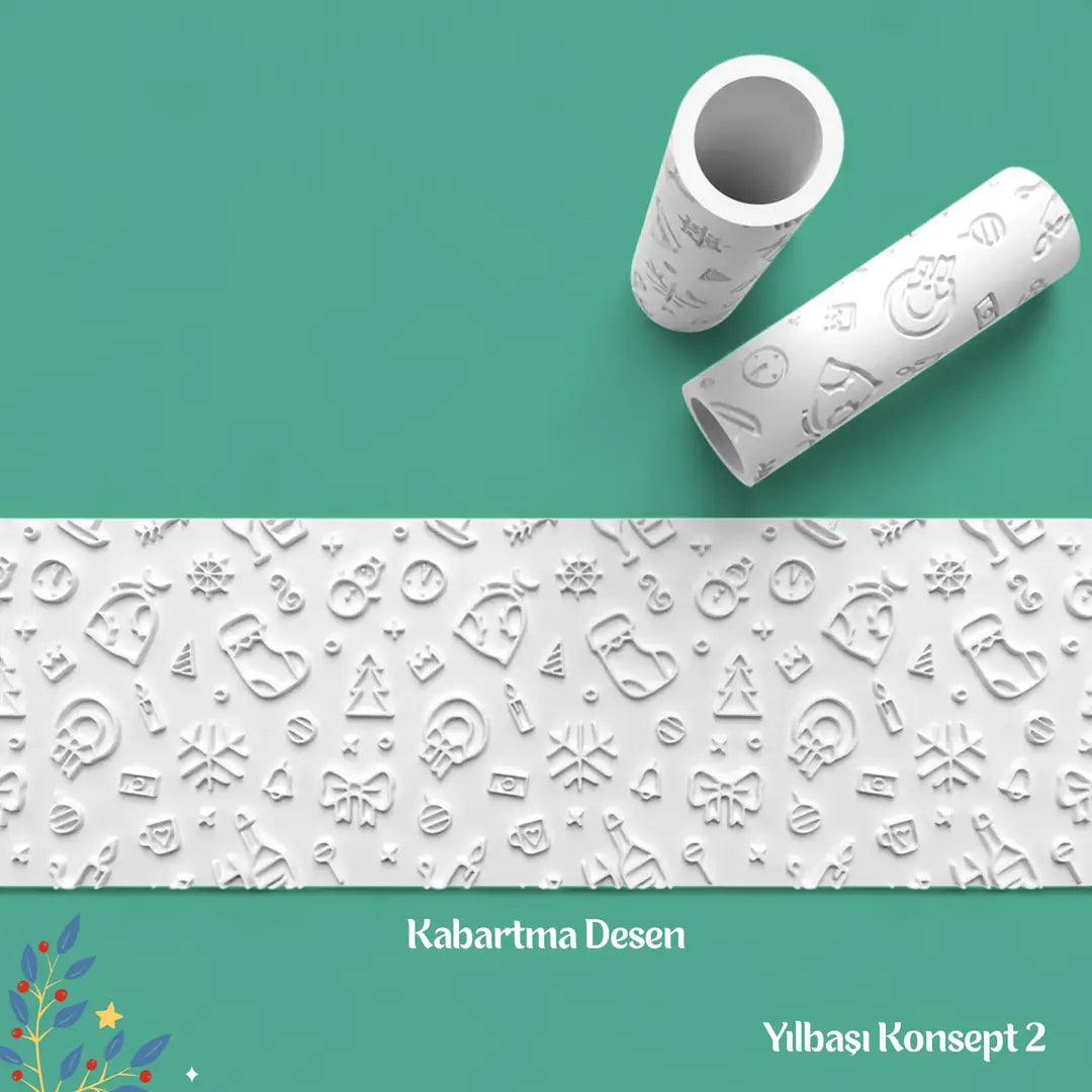 Yılbaşı Konsept 2 - Doku Rulosu