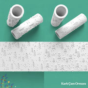 Karlı Çam Ormanı - Doku Rulosu