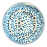 Mavi Toplanmalı Sır - Düşük Derece