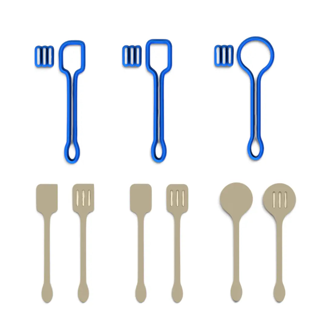Spatula ve Kaşıklık Kalıp Seti 007