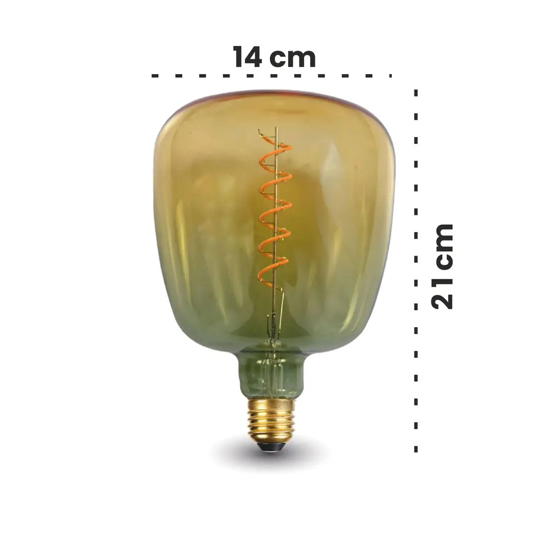 Dekoratif Led Ampül 001 - Sarı Yeşil - 4W 280Lm