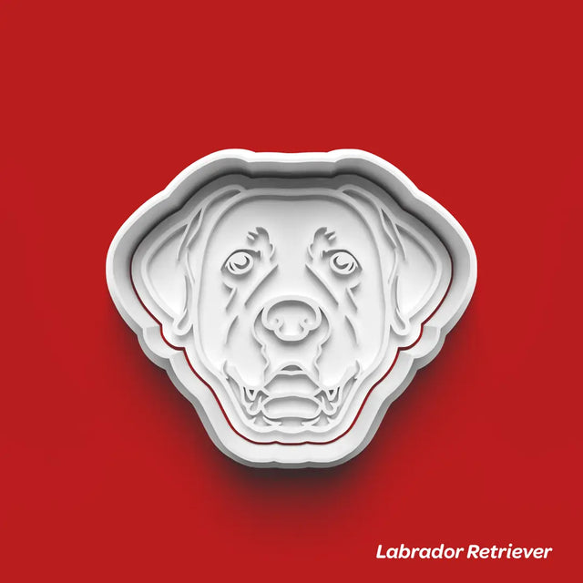 Labrador Retriever - Köpek Cinsleri Serisi Kurabiye Kalıbı Damga ve Kesici Set