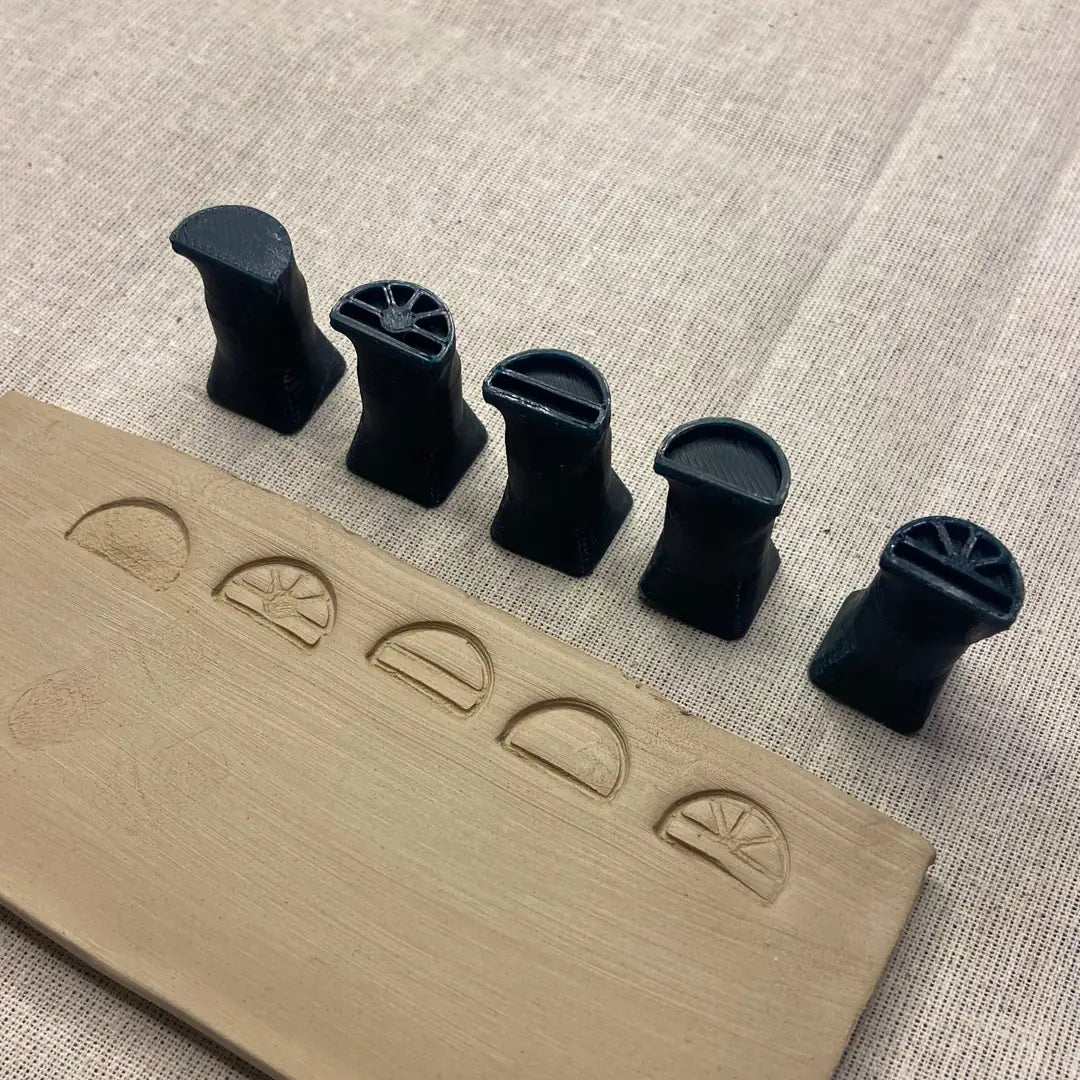 Pencere Mühür Seti - Yarım Daire Modeli 5 Parça SET