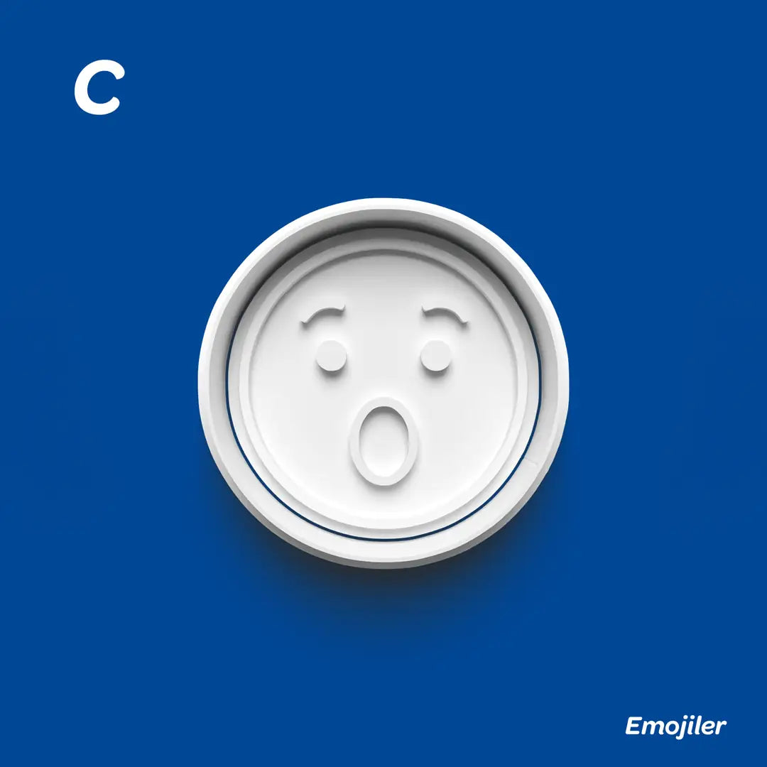 Emojiler - Kurabiye Kalıbı Damga ve Kesici Set