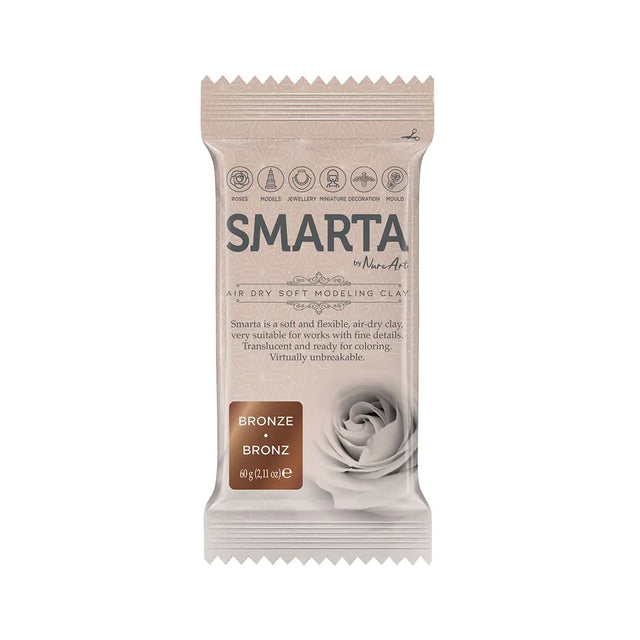 Smarta™ Modelleme Hamuru 60gr - Metalik Bronz