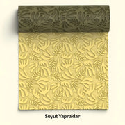 Soyut Yapraklar - Doku Rulosu