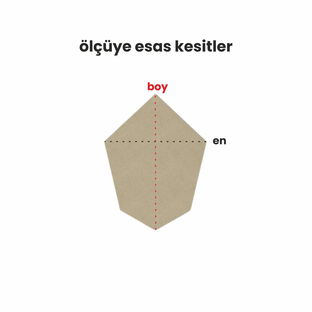 Asimetrik Altıgen Fayans Kalıbı (Kesici ve İtici Set)