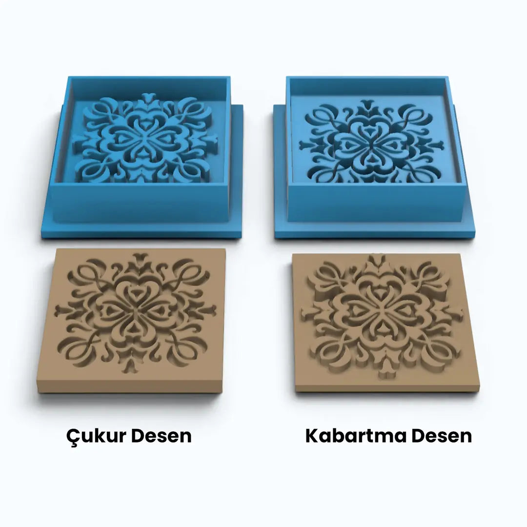 Karo Kesici ve Damga Seti 002 (1.Seri)