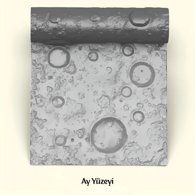 Ay Yüzeyi - Doku Rulosu
