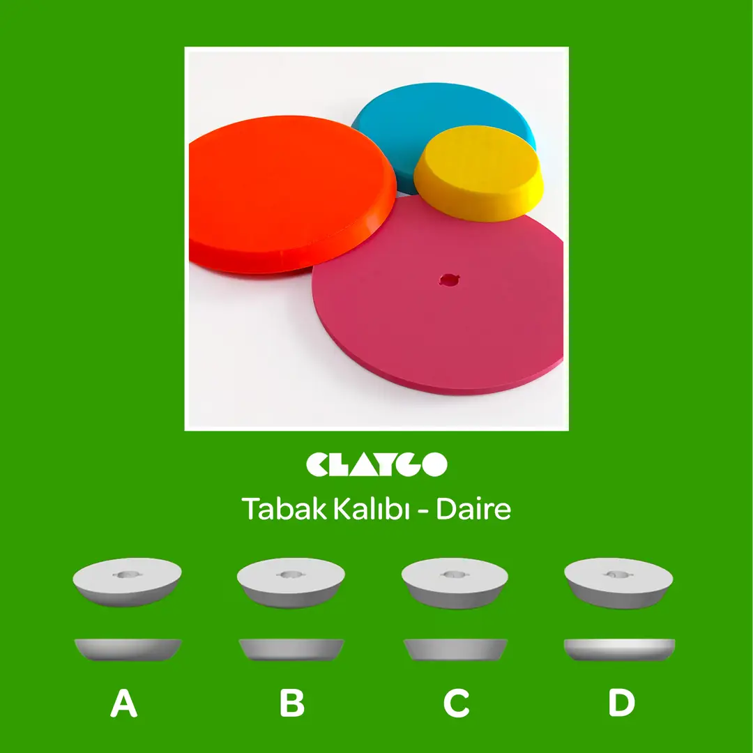 Tabak Kalıbı - Daire