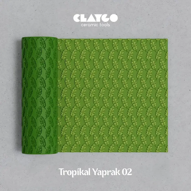 Tropikal Yaprak 02 - Doku Rulosu