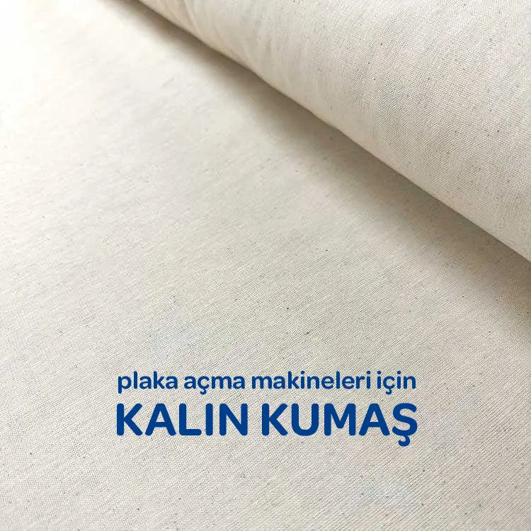 Çamur Açma Bezi (KALIN) - Plaka Açma Makineleri için