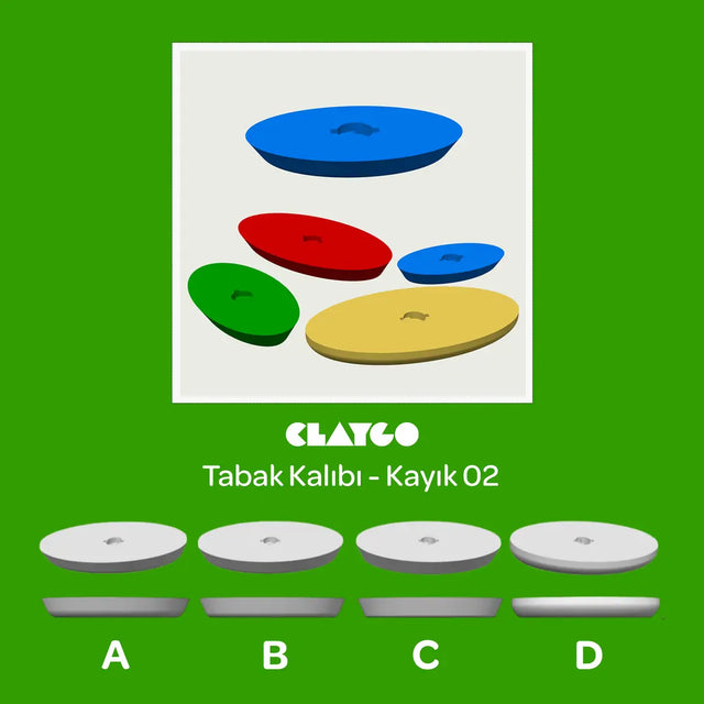Tabak Kalıbı - Kayık 02