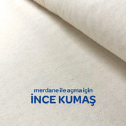 Çamur Açma Bezi (İNCE) - Merdane ile Açma için ideal Amerikan Bezi