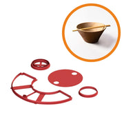 Ramen Kasesi 01 (Orta) Kesici Şablon Seti