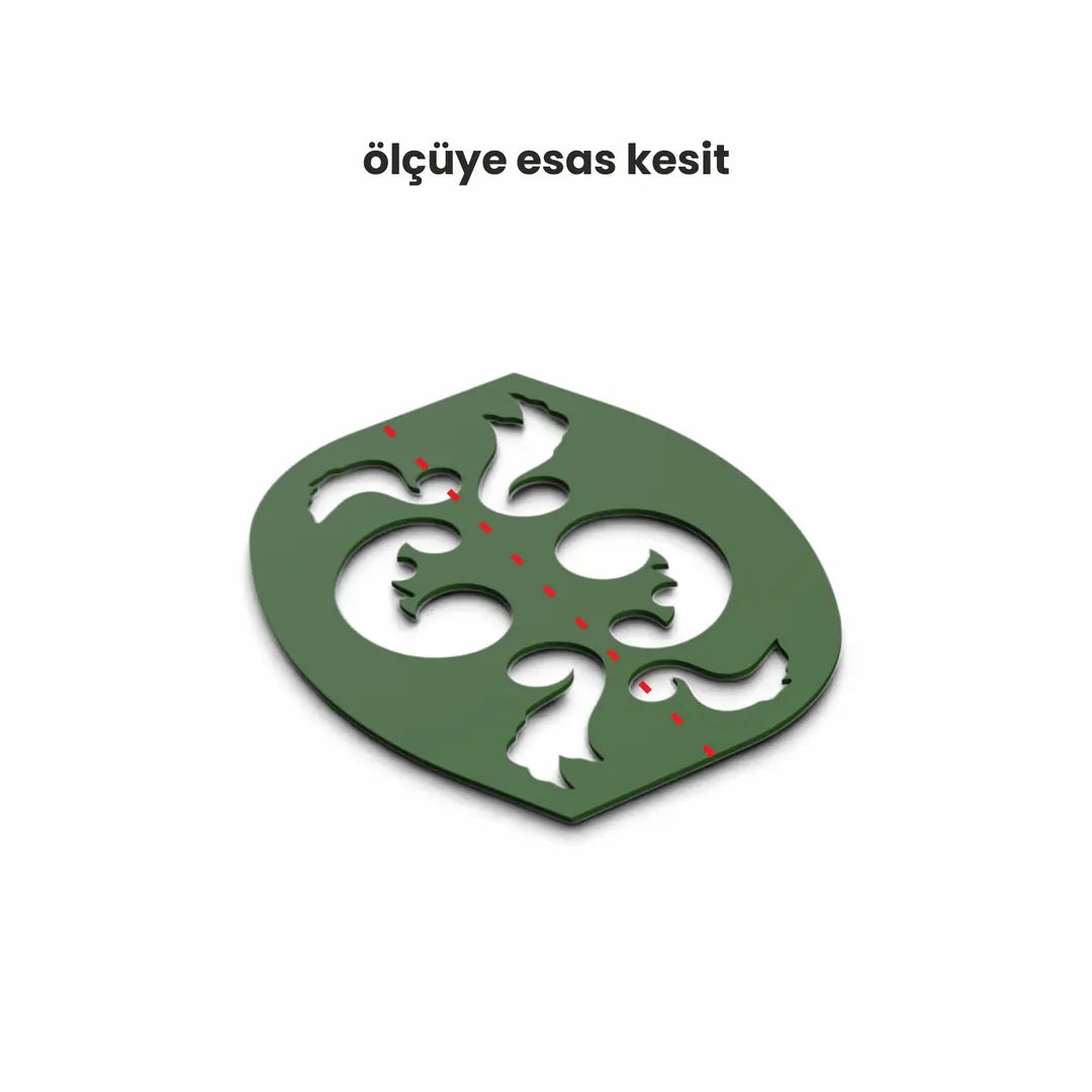 Damask Desenli Tabak Kalıp Seti 001