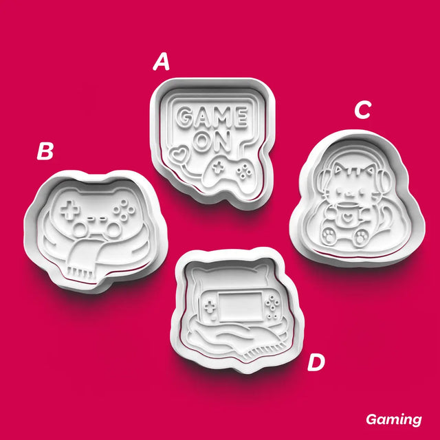 Gaming - Kurabiye Kalıbı Damga ve Kesici Set