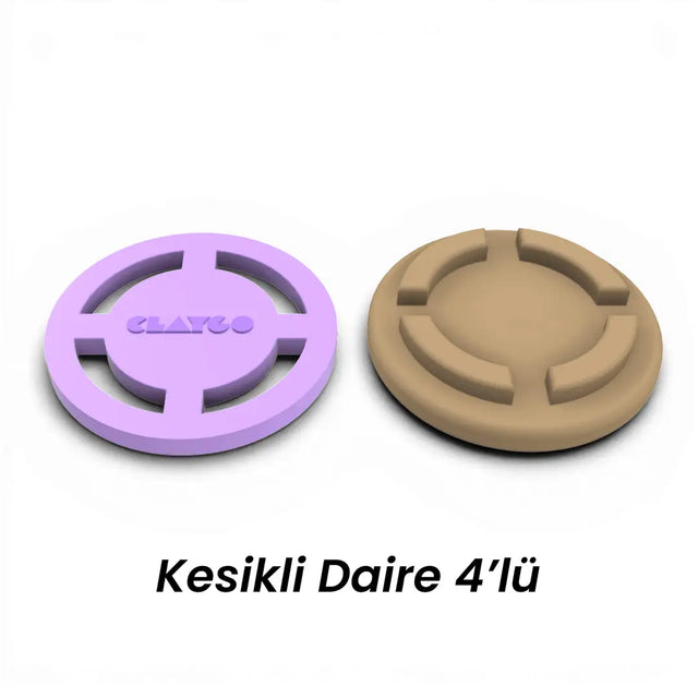 Kesikli Daire 4'lü Model Sır Ayağı Kılavuzu