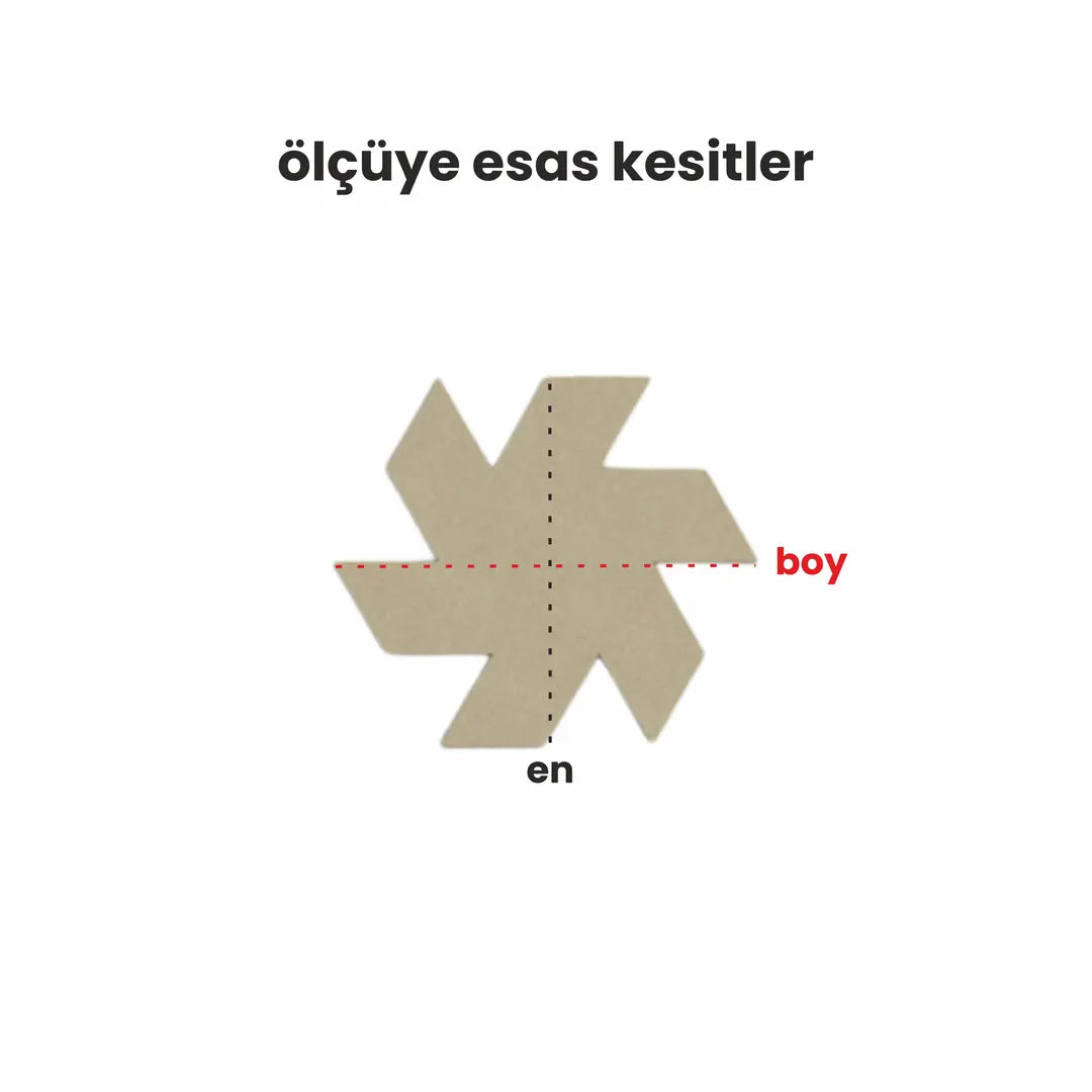 Rüzgar Gülü Fayans Kalıbı (Kesici ve İtici Set)