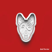 Bull Terrier - Köpek Cinsleri Serisi Kurabiye Kalıbı Damga ve Kesici Set