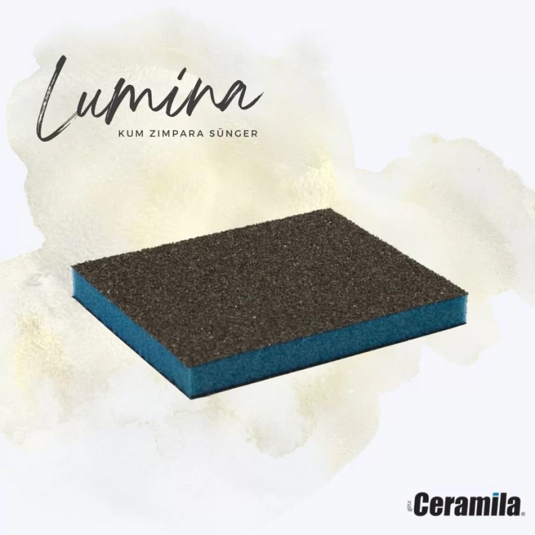 Lumina 3012 Zımpara 36 Kum Sünger Mavi