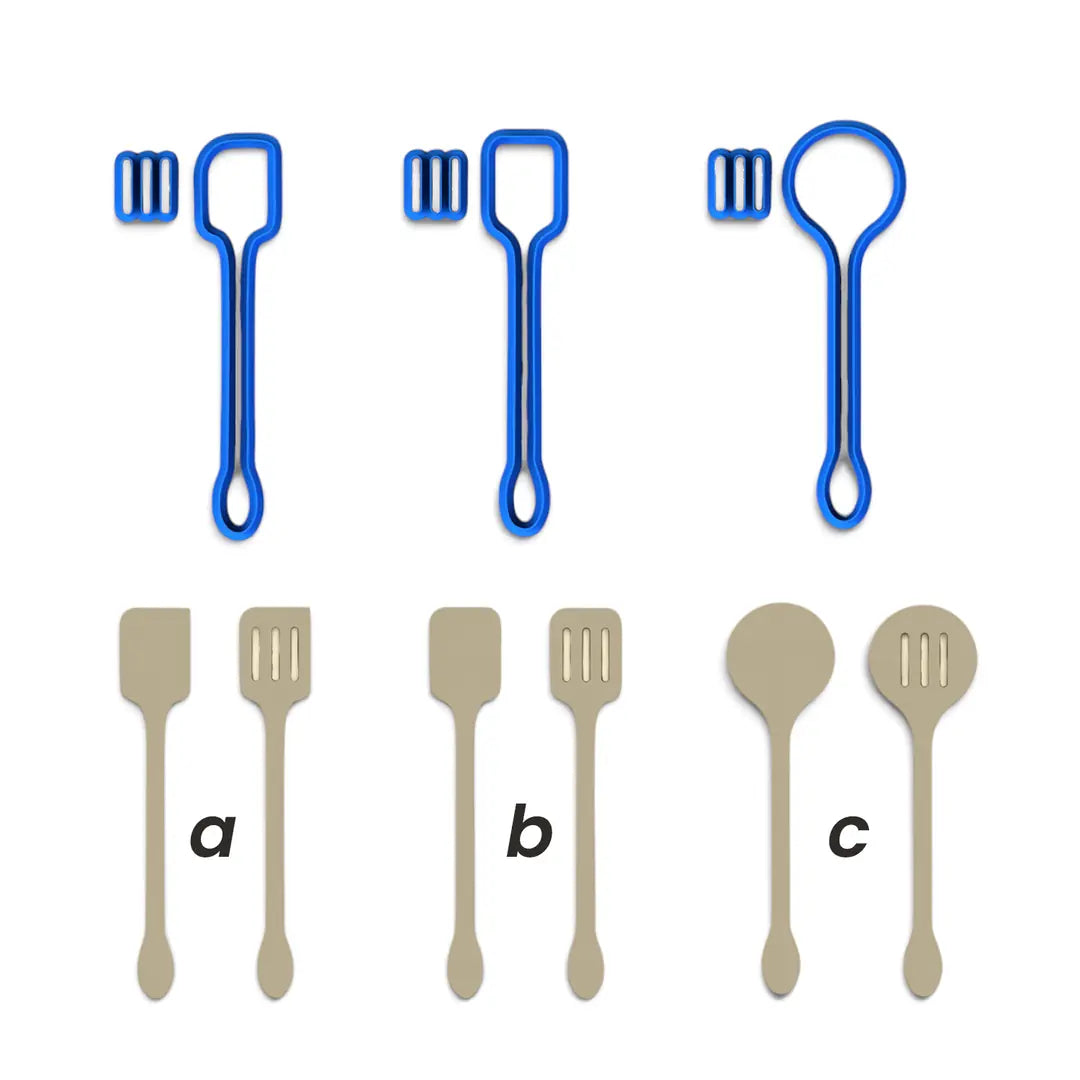 Spatula ve Kaşıklık Kalıp Seti 007