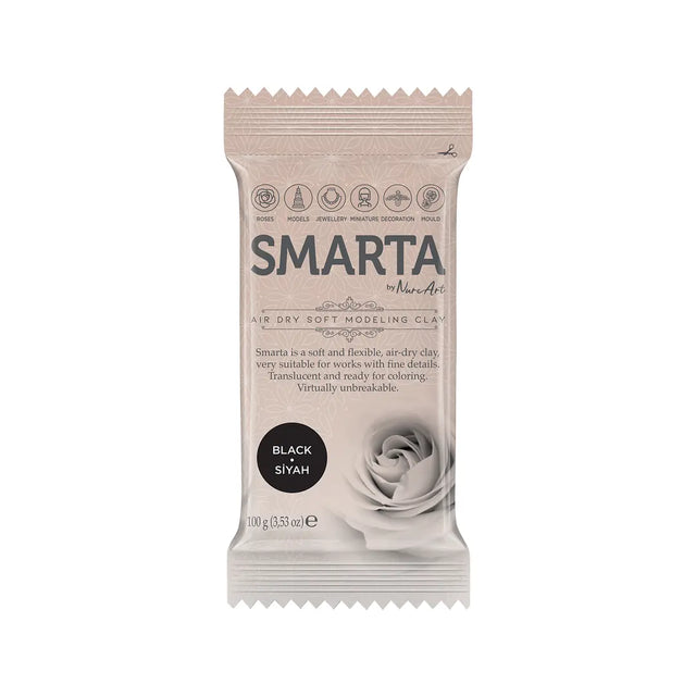 Smarta™ Modelleme Hamuru 100gr - Siyah