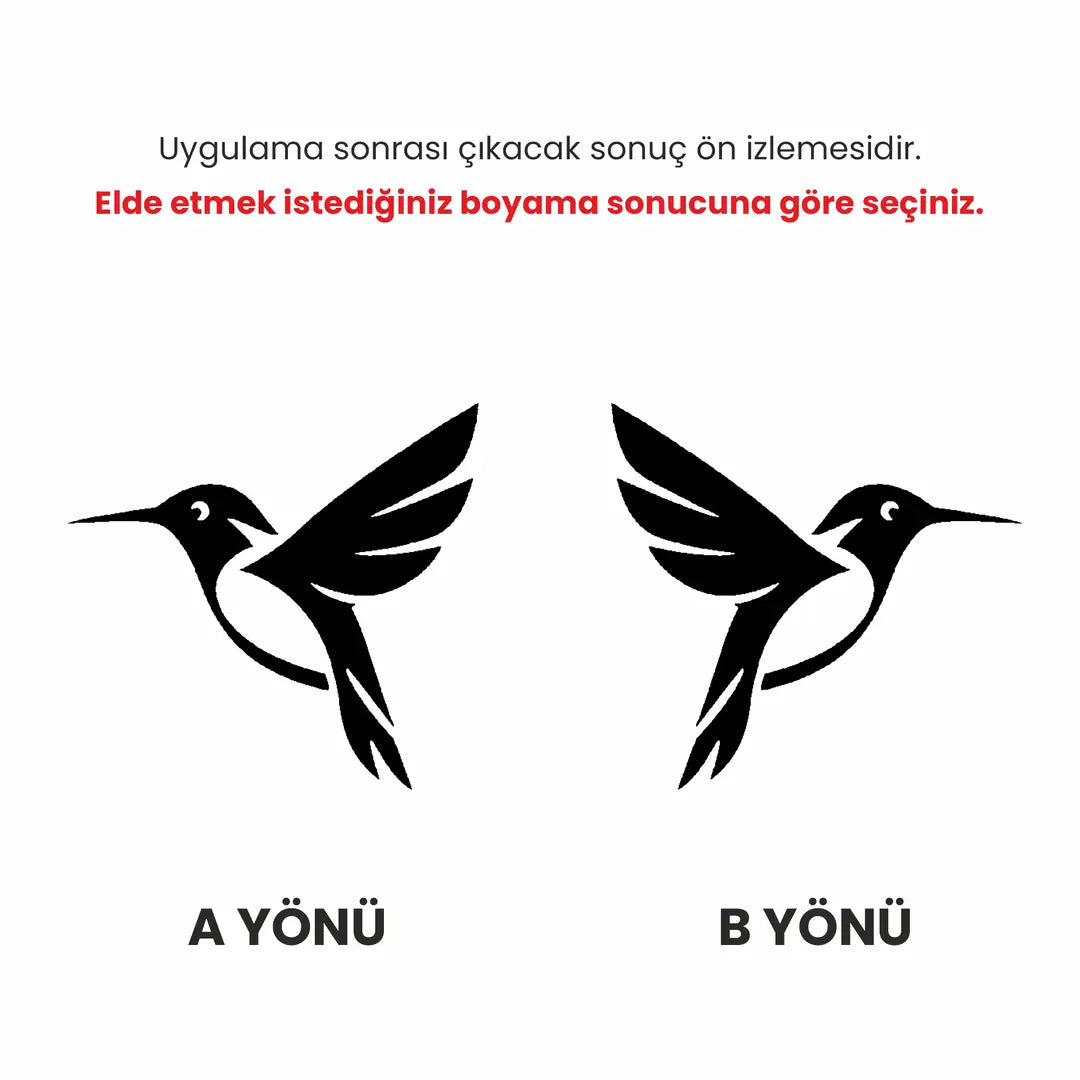 Sinek Kuşu Sünger Damga - Seramik Sır Altı Mührü