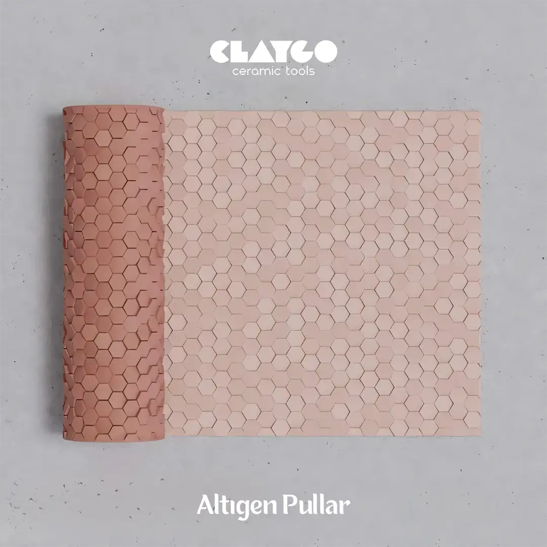 Altıgen Pullar - Doku Rulosu