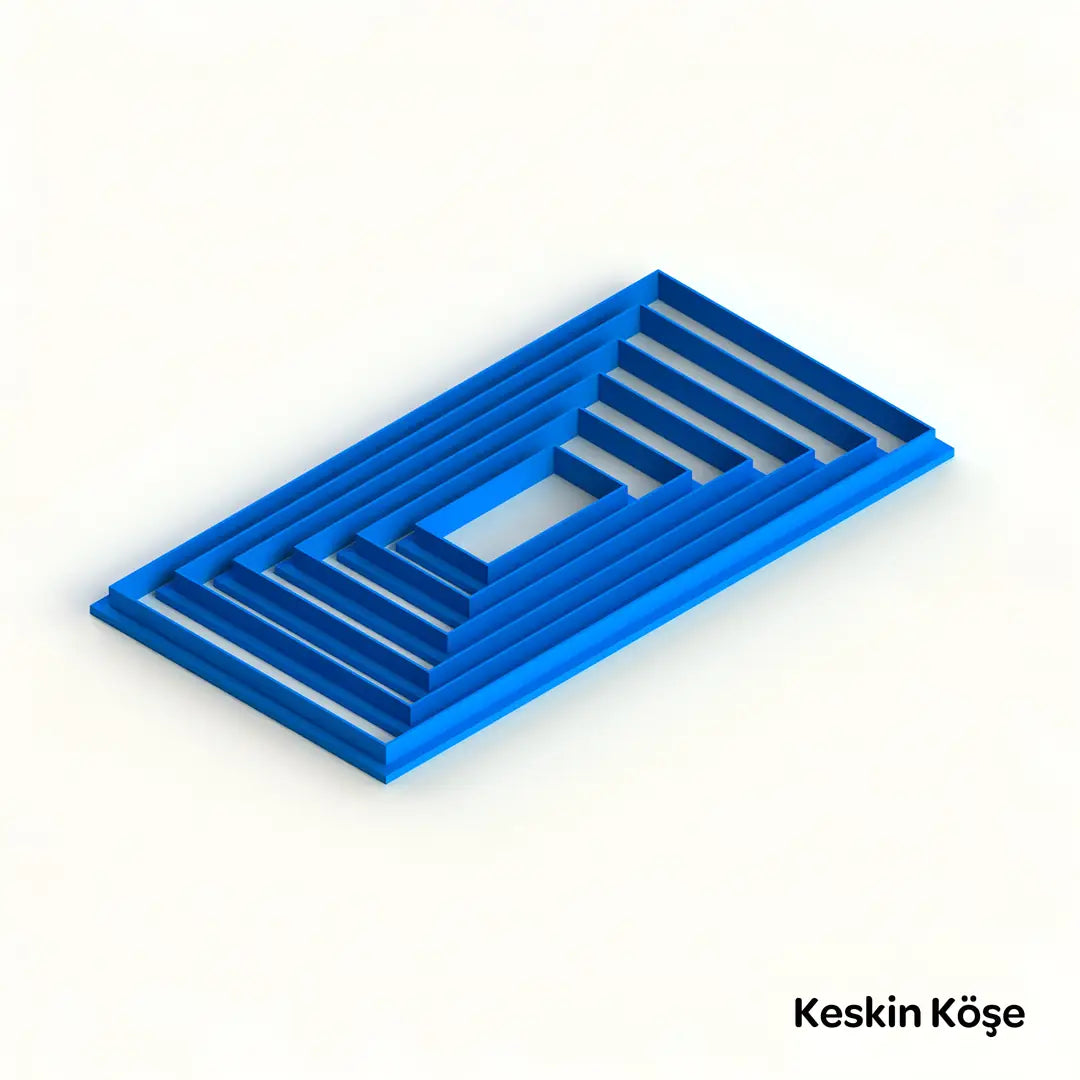 Geometrik Kesici - Dikdörtgen