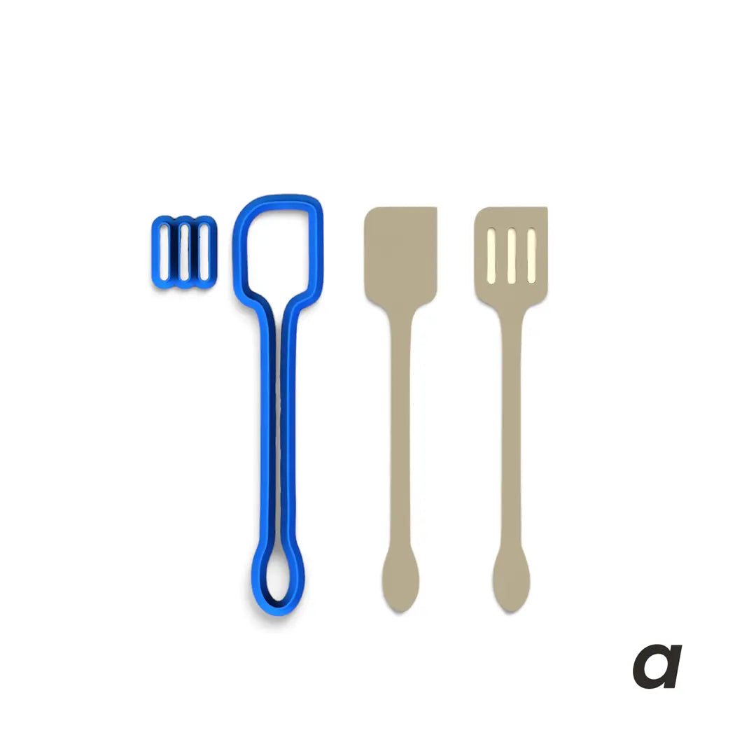 Spatula ve Kaşıklık Kalıp Seti 007
