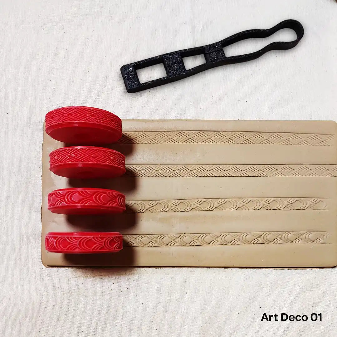 Art Deco 01 - Bordür Desen Rulosu