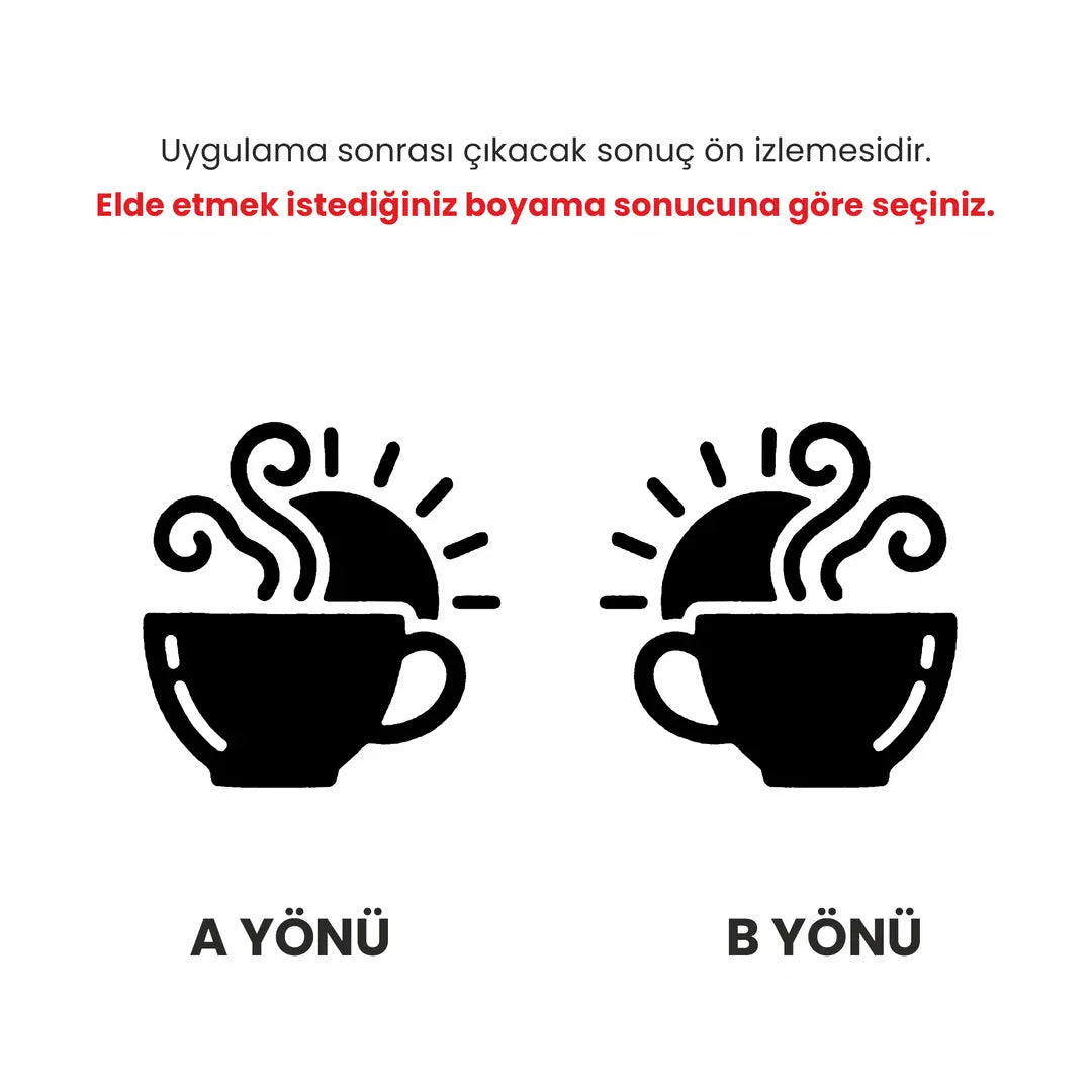 Kahve ve Güneş Sünger Damga - Seramik Sır Altı Mührü