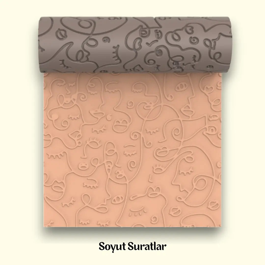Soyut Suratlar - Doku Rulosu
