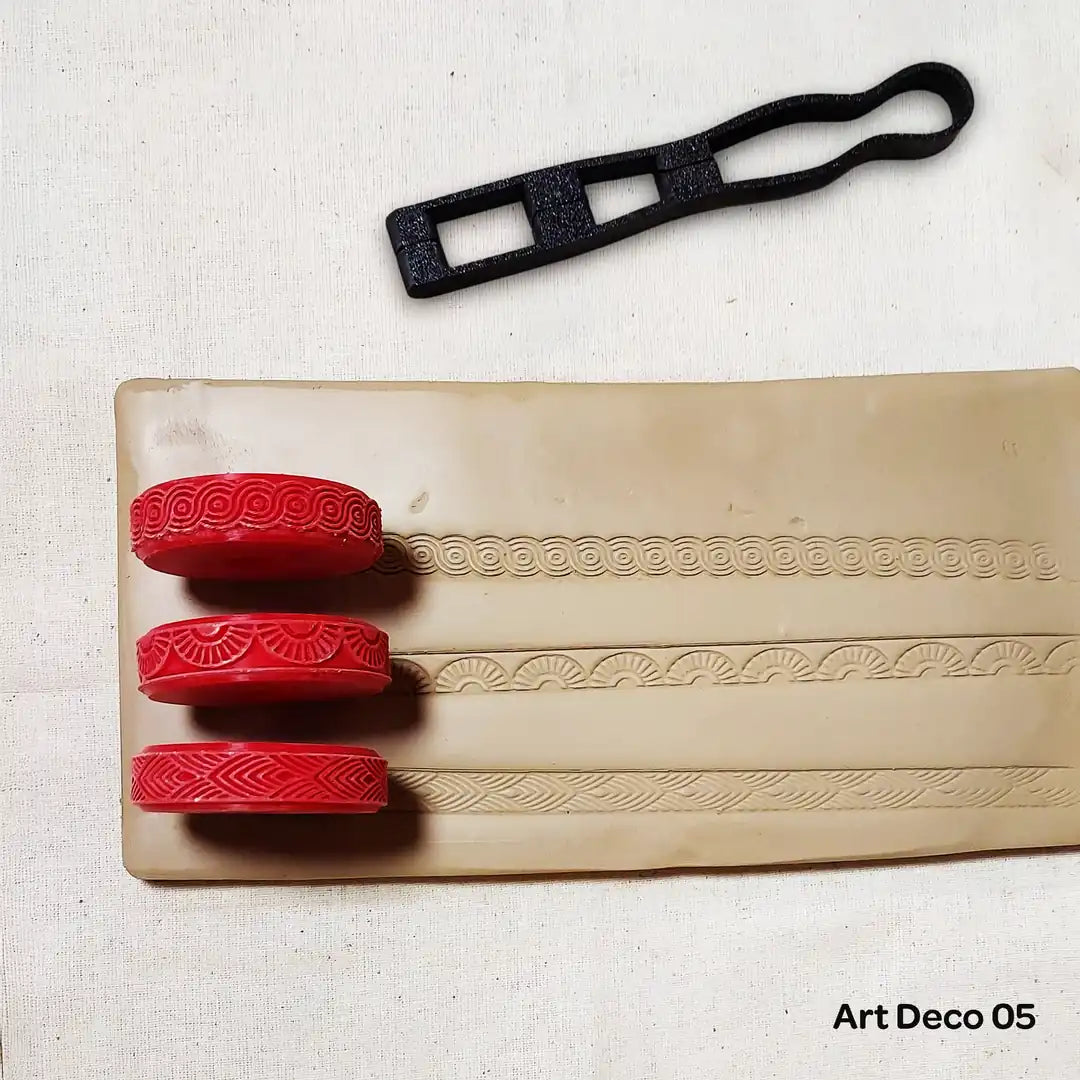 Art Deco 05 - Bordür Desen Rulosu