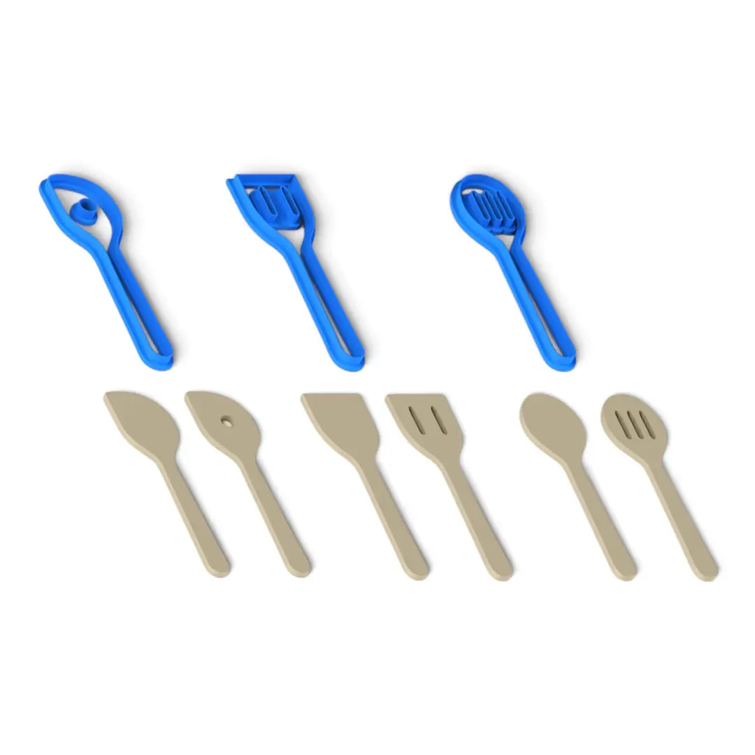 Spatula ve Kaşıklık Kalıp Seti 003