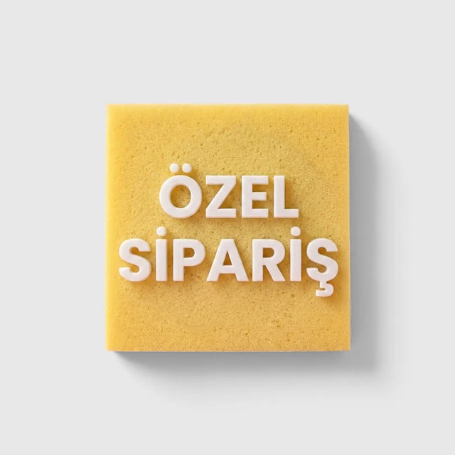 Özel Sipariş Sünger Damga - Seramik Sır Altı Mührü