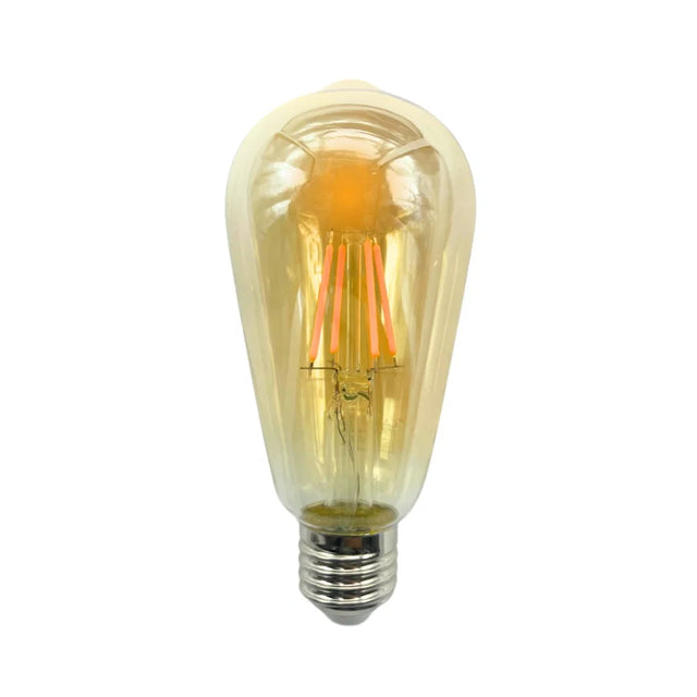 Rustik Filament Led Ampül 003 - Amber - 4W 325Lm