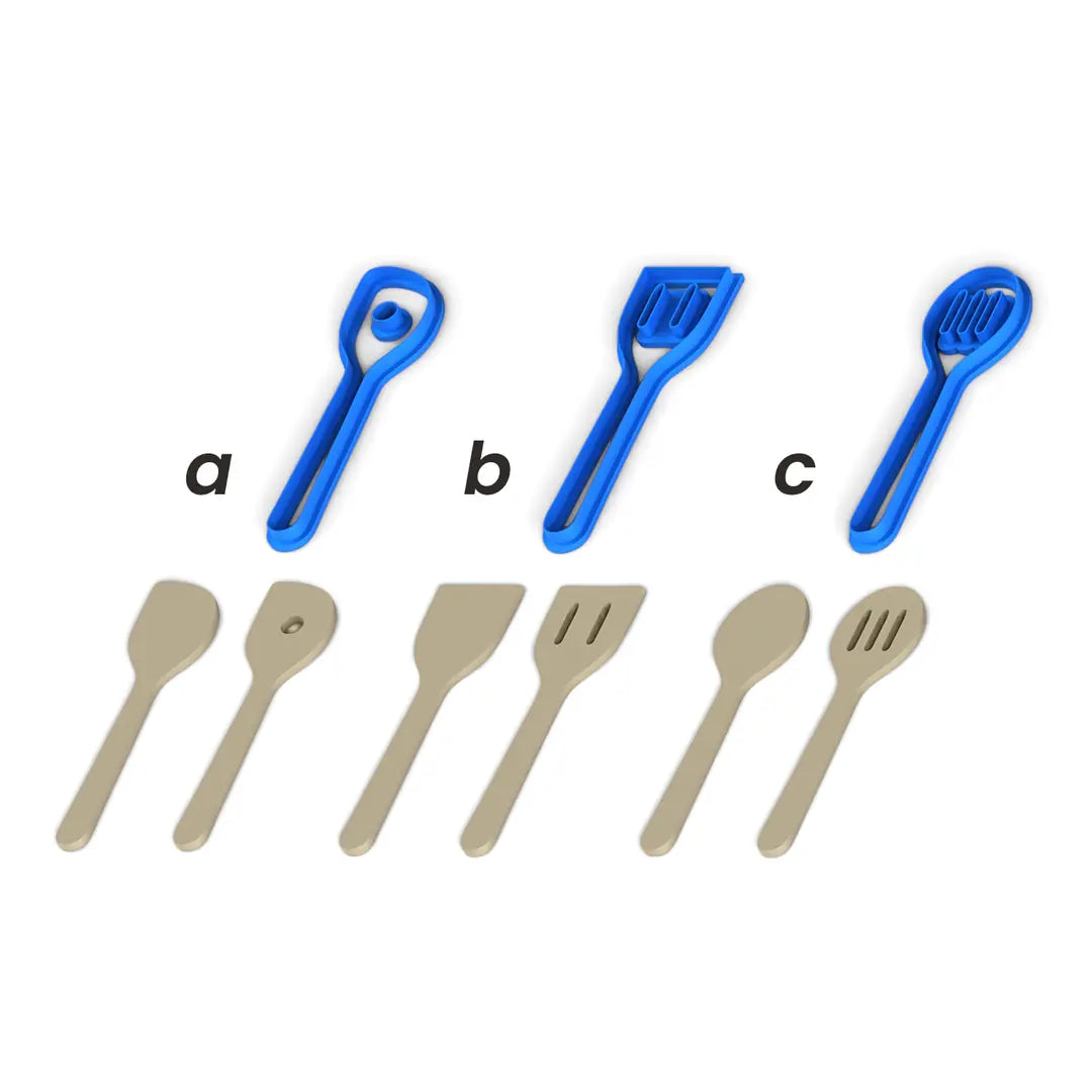 Spatula ve Kaşıklık Kalıp Seti 003
